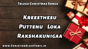 Kreesthesu Puttenu Loka, Kreesthesu Puttenu Loka Rakshakunigaa,