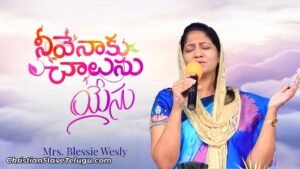 Neeve Naaku Chaalunu Yesu - నీవే నాకు చాలును యేసు 31 1 Neeve Naaku Chaalunu Yesu, Neeve Naaku Chaalunu Yesu Song,