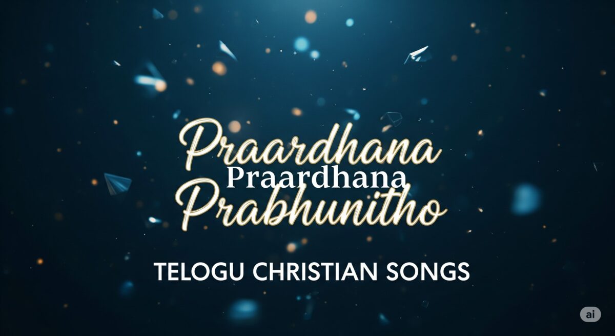 Praardhana Praardhana - ప్రార్ధన ప్రార్ధన ప్రభునితో 1 Praardhana Praardhana,