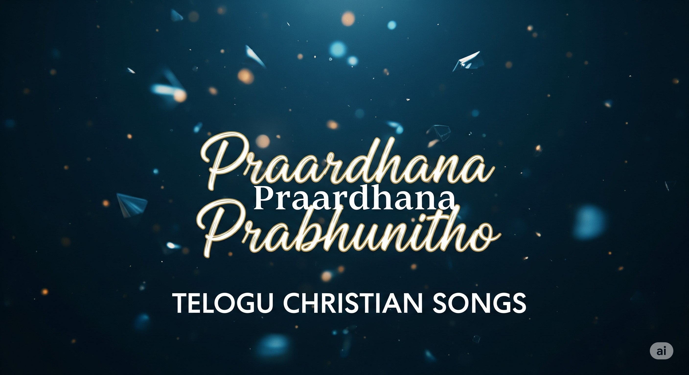 Praardhana Praardhana - ప్రార్ధన ప్రార్ధన ప్రభునితో 3 Praardhana Praardhana,