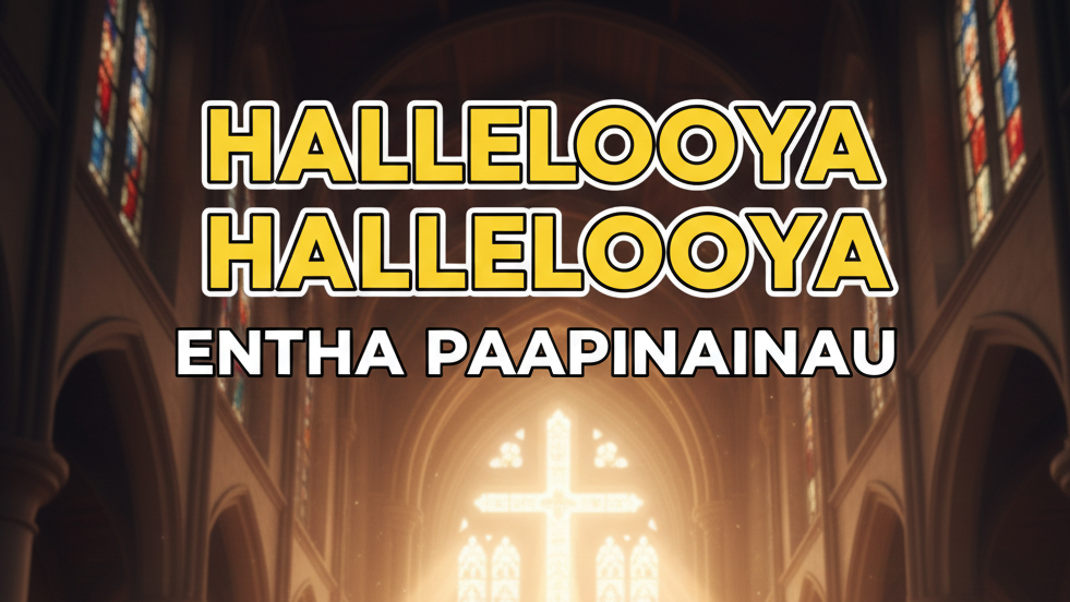 Hallelooya Hallelooya Entha Paapinainanu,